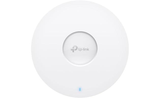 TP-Link Omada EAP673 Wi-Fi 6 Wireless Access Point - AX5400 Dual Band, 2.5G Port, PoE+ or DC Powered, Adapter NOT Included, 5yr Warranty, 6 Spatial Streams, Captive Portal, Mesh, WPA3, Roaming